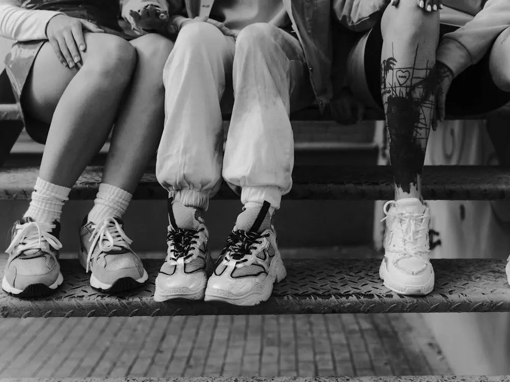 厚底單色跑步鞋